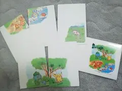 【郵便局 限定品】ポケットモンスター ポストカード 5枚セット 絵入りはがき