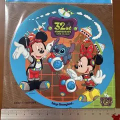 東京ディズニーランド 32周年記念 ステッカー