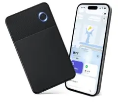 エアタグ airtag 紛失防止 カード型 ワイヤレス充電 超薄 IP68防水