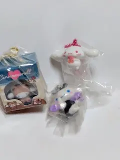 シナモロール ワントーンマスコット ミニチュアパッケージチャーム