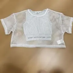 LTXC メッシュTシャツ ノースリーブ セット M