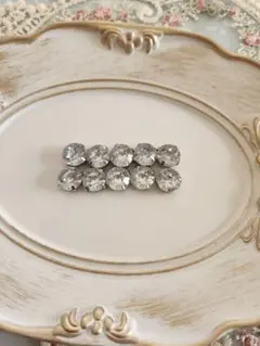 10個　アクリル製ラインストーン