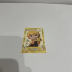 鬼滅の刃 みに隊士 ポラロイド風カード 我妻善逸