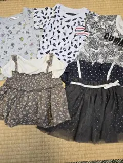 90cmキッズTシャツ5枚セット