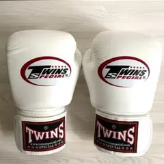 TWINS SPECIAL ボクシンググローブ 8oz ホワイトのサムネイル
