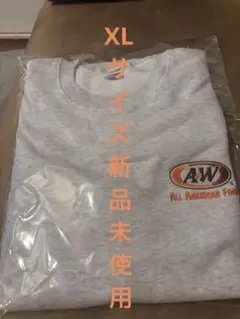 沖縄　A&W 店舗限定スウェット　XL 刺繍ロゴ