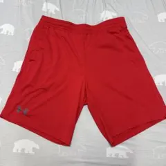 Under Armour HeatGear レッドショーツ XXL