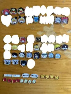 50人クラフト参加勢アクリルシャカシャカパック.ステッカー 50人クラフト 第4回人気投票グッズ シール - メルカリ