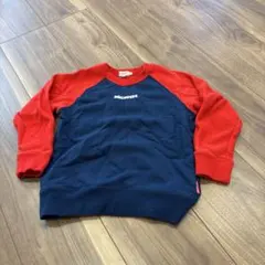 Miki House ラグランスリーブ トレーナー 110