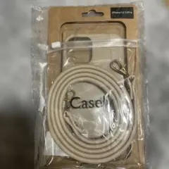 値下げ　Casely iPhone 12/12 Pro レザーケース ベージュ