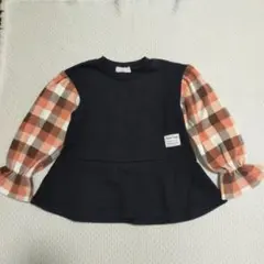 Lovely Tune　120　女の子　トレーナー　フリル　バルーン　チュニック