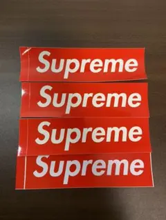 Supreme ステッカー シュプリーム　4枚セット