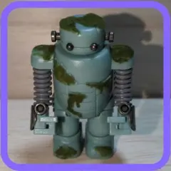 廃ロボ　ミニフィギュアマスコット 廃ロボＢ型　アクア　ガチャ