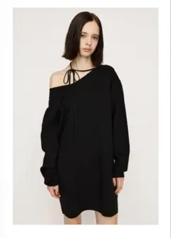 SLY ASYMMETRY NECK LOOSE ワンピース