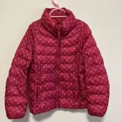 UNIQLO ピンク ダウンコート 120サイズ