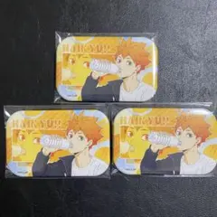 ハイキュー‼︎ スクエア缶バッジ リラックス 日向翔陽 3点