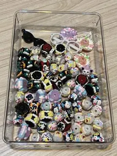 手書きビーズ/ペイントビーズ/アクリル 詰め合わせ まとめ売り ミックス