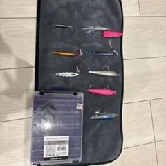 アラカジグ、モンスターショット、ソルティガ8個セット ダイワケース付き