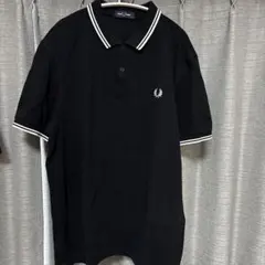 FRED PERRY ポロシャツ ブラック XL