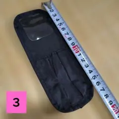 【オマケ】新品　メイクブラシケース（３本用）のサムネイル