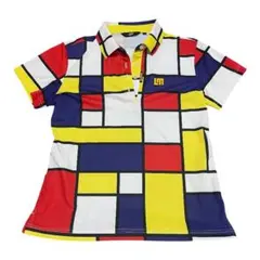 美品Loudmouth ポロシャツ モンドリアン柄 Lサイズのサムネイル