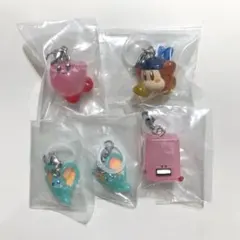 匿名配送 星のカービィ めじるしアクセサリー3 未開封 5点セット