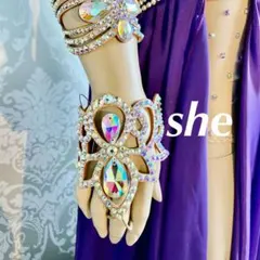 ベリーダンス 腕ブレスレット2点アクセサリー新品