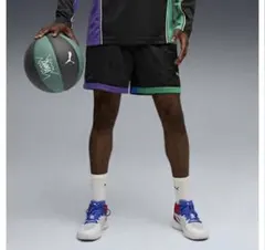 プーマ PUMA フープバース メッシュ 6インチ ショーツ ハーフパンツのサムネイル