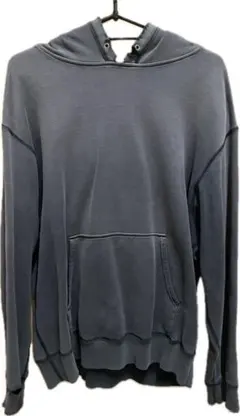 90s OLD UNIQLO ナス紺 サンフェード ネイビー パーカー Lサイズのサムネイル