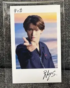 Snow Man スノーマン　アルバム　RAYS フォトカード　向井康二