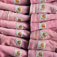 希少　Carhartt カーハート　ジャケット　ピンク　ボア　チャコール Yahoo!オークション - 希少 Carhartt ピンク 裏ボア ダック