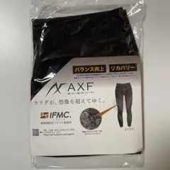 AXF　アクセフ　レディース　レギンス　ロング丈　ブラック　Mのサムネイル