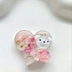 №267 クマさん×ハート レジンヘアゴム シェイカー №267 クマさん×ハート レジンヘアゴム シェイカー - メルカリ