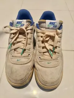 Nike Air Force 1 ホワイト/ブルー 24㎝