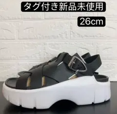 美品】コーチ COACH レイニー サンダル 23㎝ ダブルストラップ 厚底