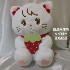mikko いちご BIG ぬいぐるみ ムース ネコ