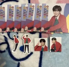 長尾謙杜 なにわ男子 ポートレートシリーズ ましかくメモ シール ステッカー