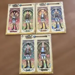 一番くじ 進撃の巨人 ロングポストカード4種セット