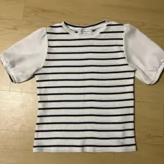 ROPÉ PICNIC ストライプ 半袖Tシャツ