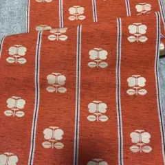 アンティーク　帯生地　博多織　ハギレ