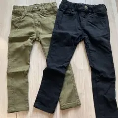 ブランシェス　BRANSHES パンツ　2本セット　100サイズ