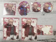 ブルーロック 士道龍聖 バレンタイン 缶バッジ クリアカード 特典 7点セット