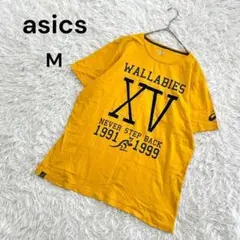 【アシックス】M ユニセックス　グラフィックTシャツ　ワラビーズ　オーストラリア