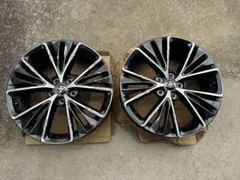 帆高 プリウス 純正 ホイール 19インチ 2本 プリウス 【新車外し】新型 MXWH60 純正アルミホイール 19インチ