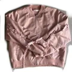 BROWNY STANDARDピンク編み込みススカジャン