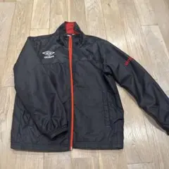 umbro ウィンドブレーカー 黒赤