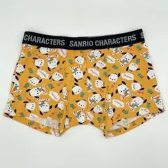 L【SP】サンリオ ポチャッコ メンズ ボクサーパンツ にんじん 犬 動物 橙