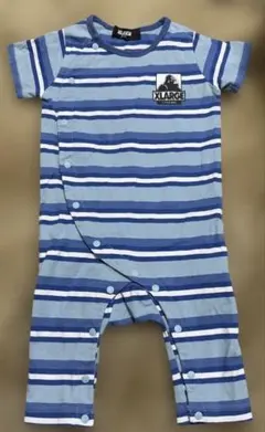 XLARGE KIDS ボーダー ロンパース 70cmのサムネイル