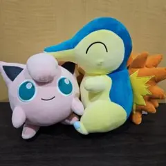 ポケットモンスター　もふぐっとぬいぐるみ　ヒノアラシ　プリン　セット