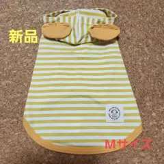 IDOG くま耳ボーダーパーカー M サイズ